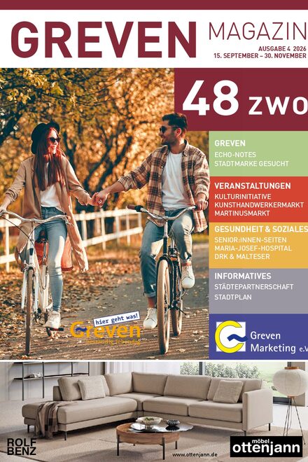 Titelseite der aktuellen Ausgabe von 48zwo