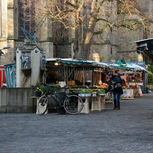Wochenmarkt in Greven
