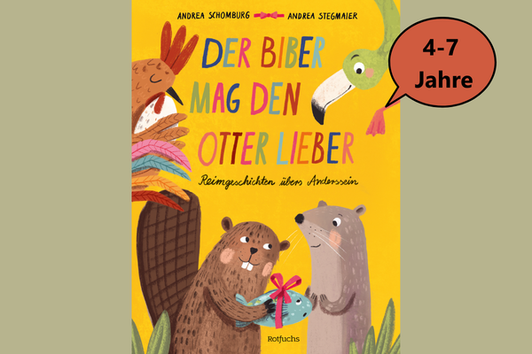 Buchcover "Der Biber mag den Otter lieber"