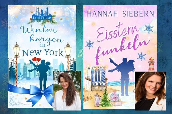 Buchcover und Autorinnenportraits